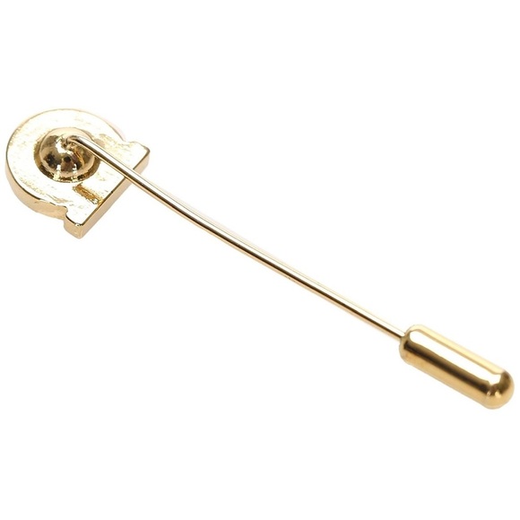 Ferragamo Crystal Lapel Pin - Picture 4 of 4